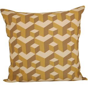 Escher 20 inch Brown Pillow, Cover Only