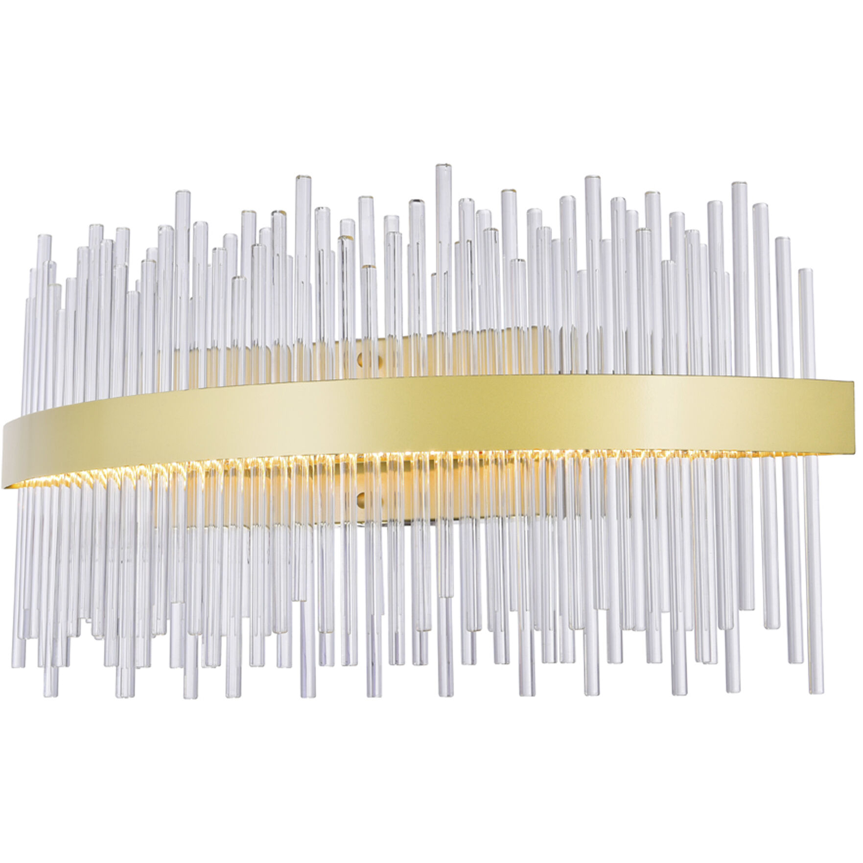 Genevieve LED 24 inch Medallion Gold Wall Light