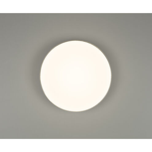 Elio LED 15.7 inch Matte White Flush Mount Ceiling Light