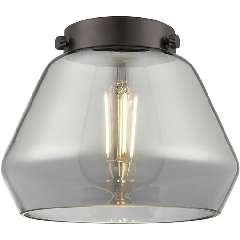 Franklin Restoration Fulton LED 7 inch Oil Rubbed Bronze Mini Pendant Ceiling Light in Plated Smoke, Franklin Restoration