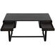 Voltes 60 X 26 inch Ebony Walnut Desk