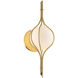 Skyla LED 7.63 inch Vintage Brass Wall Sconce Wall Light
