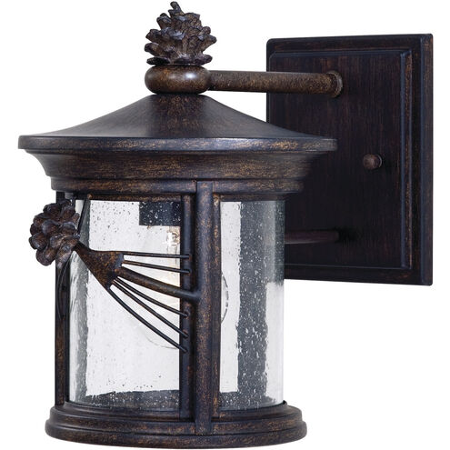 Abbey Lane 1 Light 10 inch Iron Oxide Outdoor Wall Mount in Incandescent, Great Outdoors