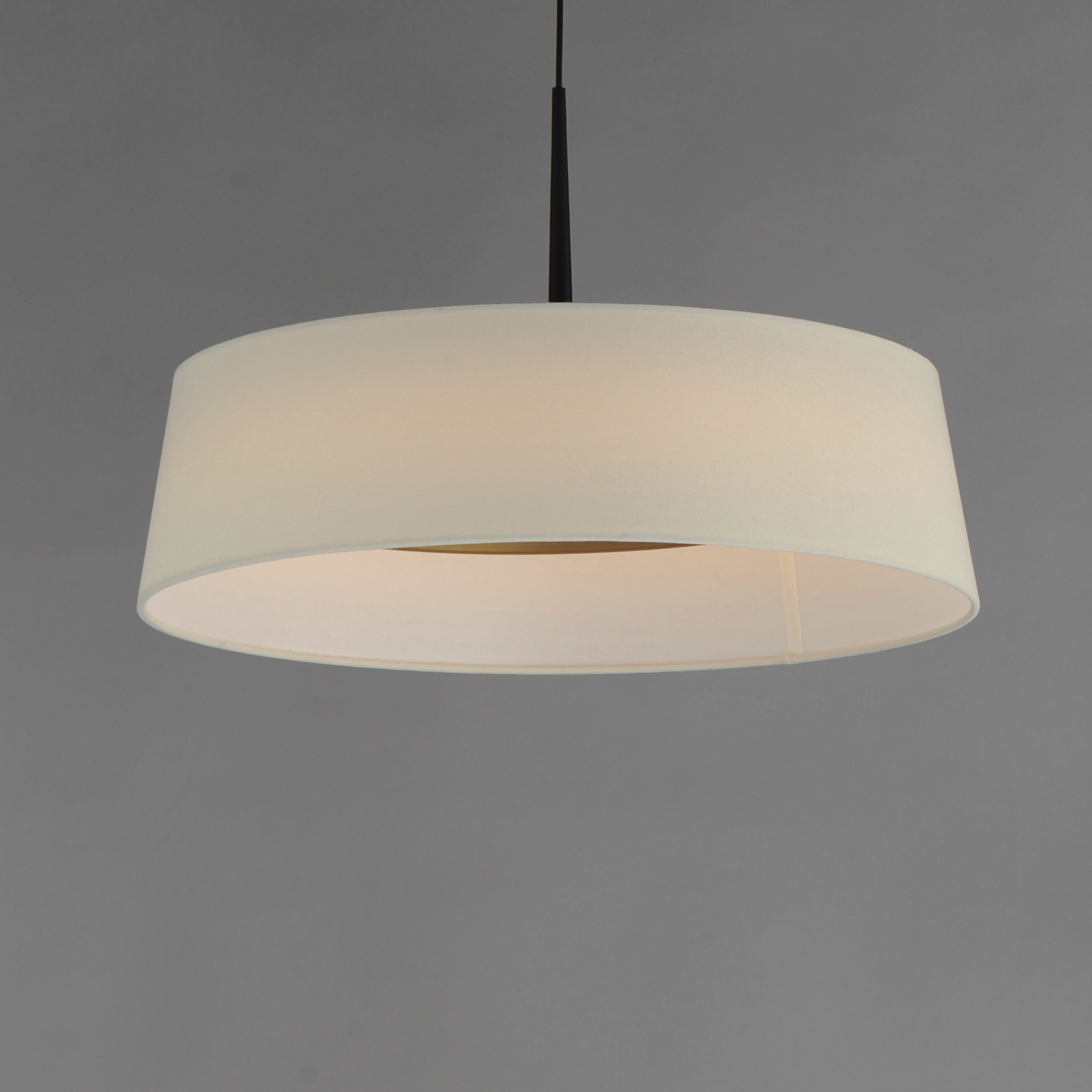 Paramount LED 21.25 inch Natural Aged Brass Single Pendant Ceiling Light