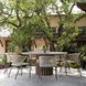 Echo 65 inch Willow Outdoor Dining Table