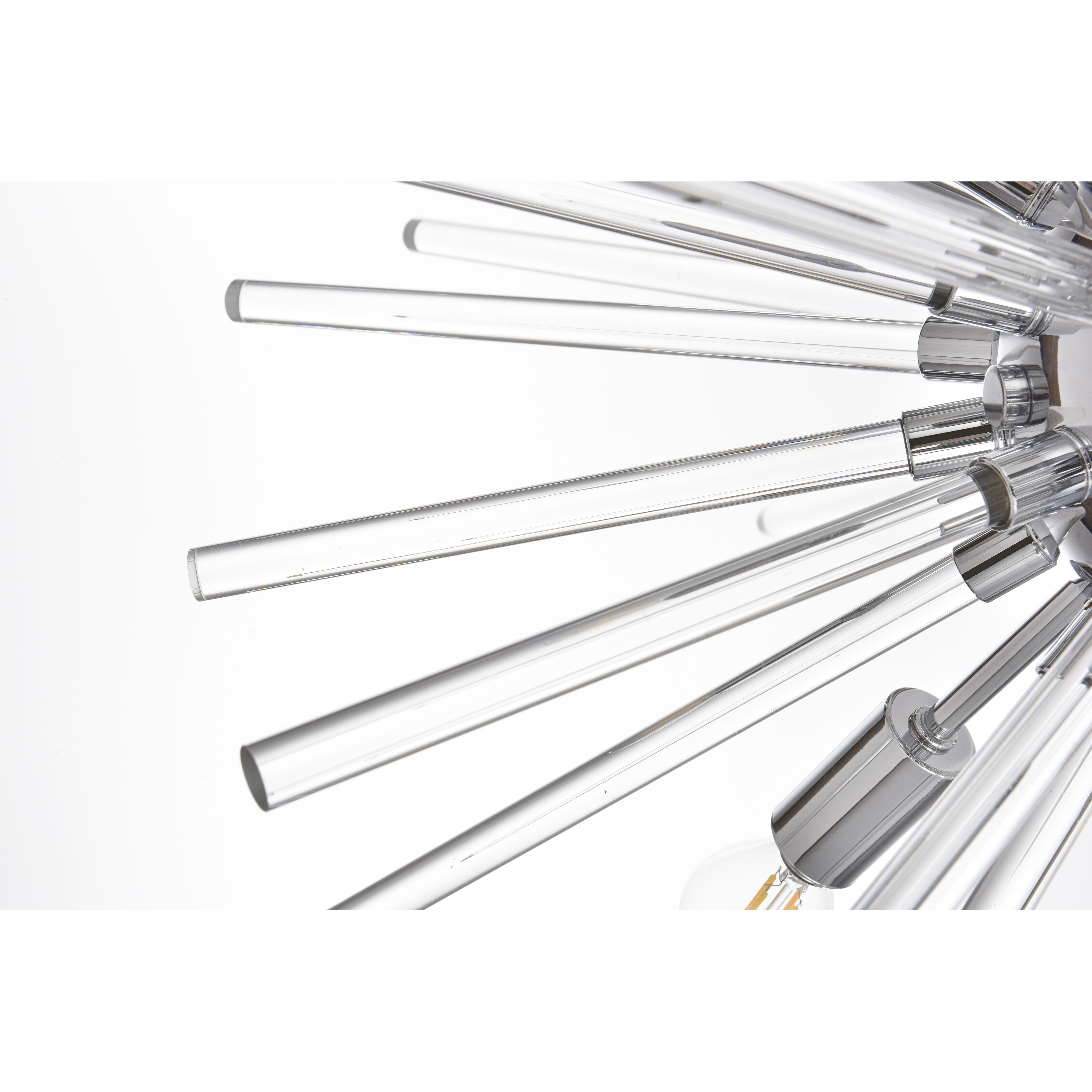 Sienna 10 Light 32 inch Chrome Pendant Ceiling Light