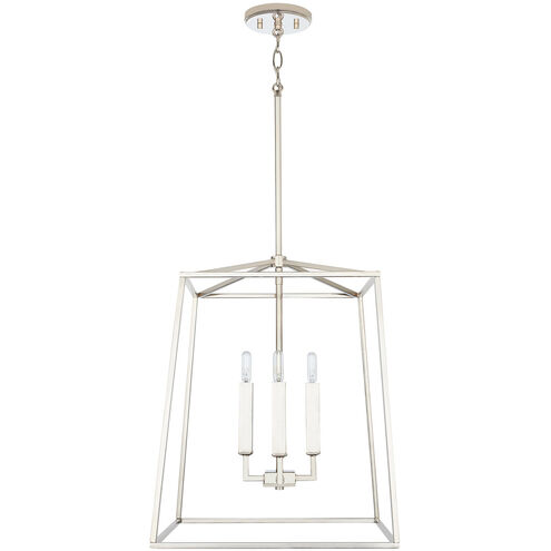 Thea 4 Light 16 inch Polished Nickel Foyer Ceiling Light