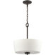 Winslow 3 Light 15 inch Oil Rubbed Bronze Pendant Ceiling Light