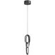 Circa LED 6 inch Black Pendant Ceiling Light