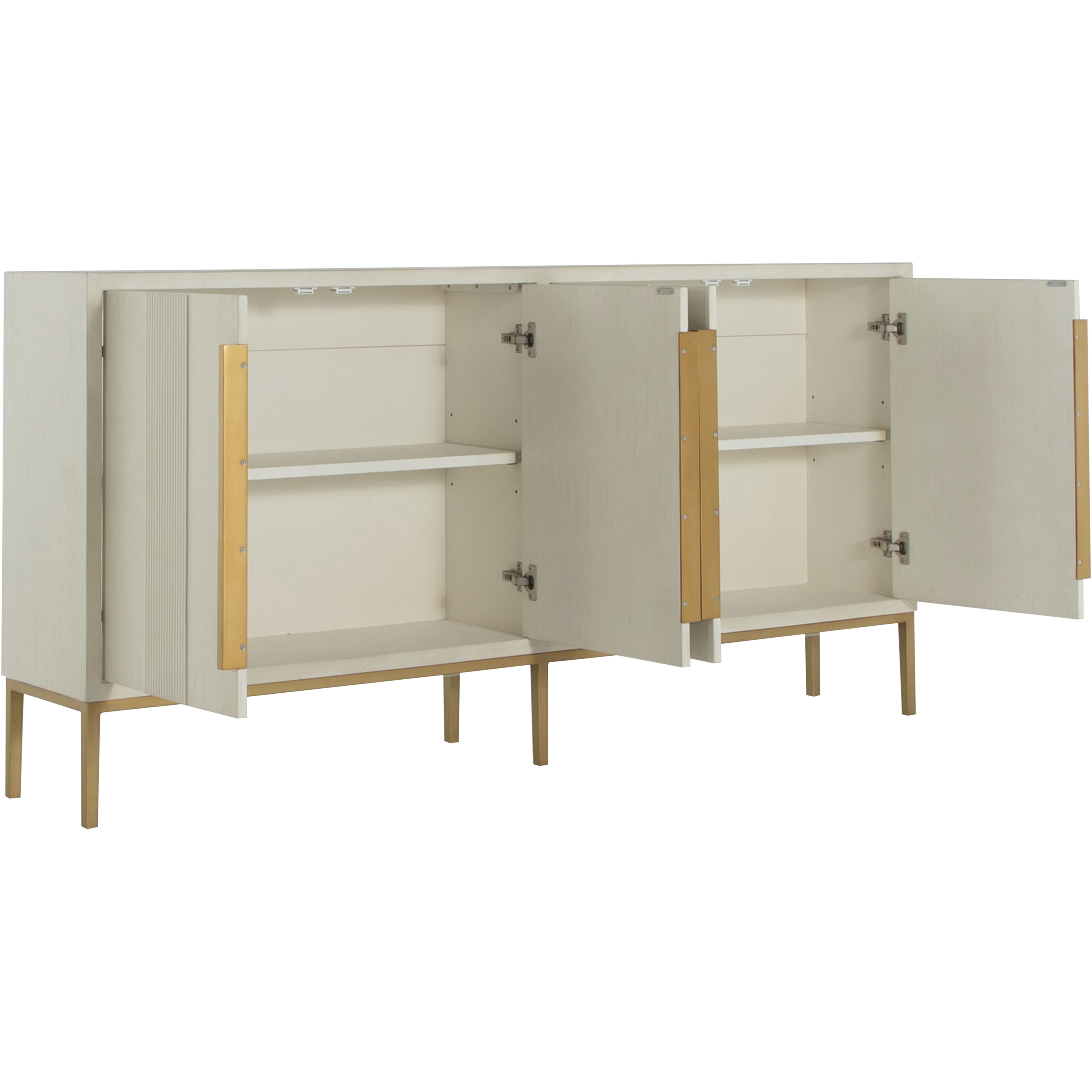 Robinson Sesame White / Stained Gold Cabinet
