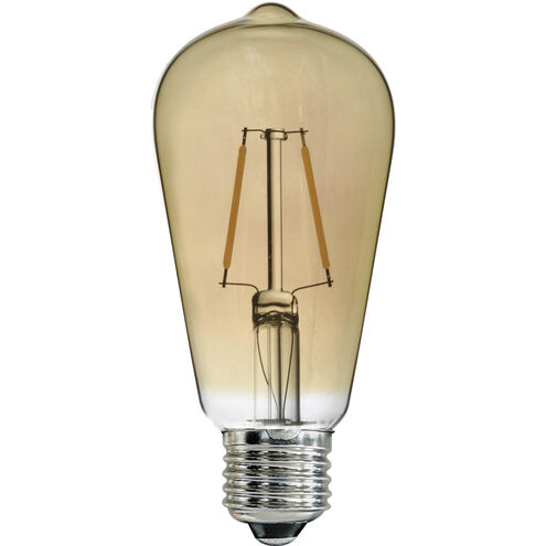 Timmons ST58 E26 2 watt LED Light Bulb, Pack of 3