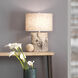 Forrester 25.5 inch 150 watt Birch Veneer Table Lamp Portable Light
