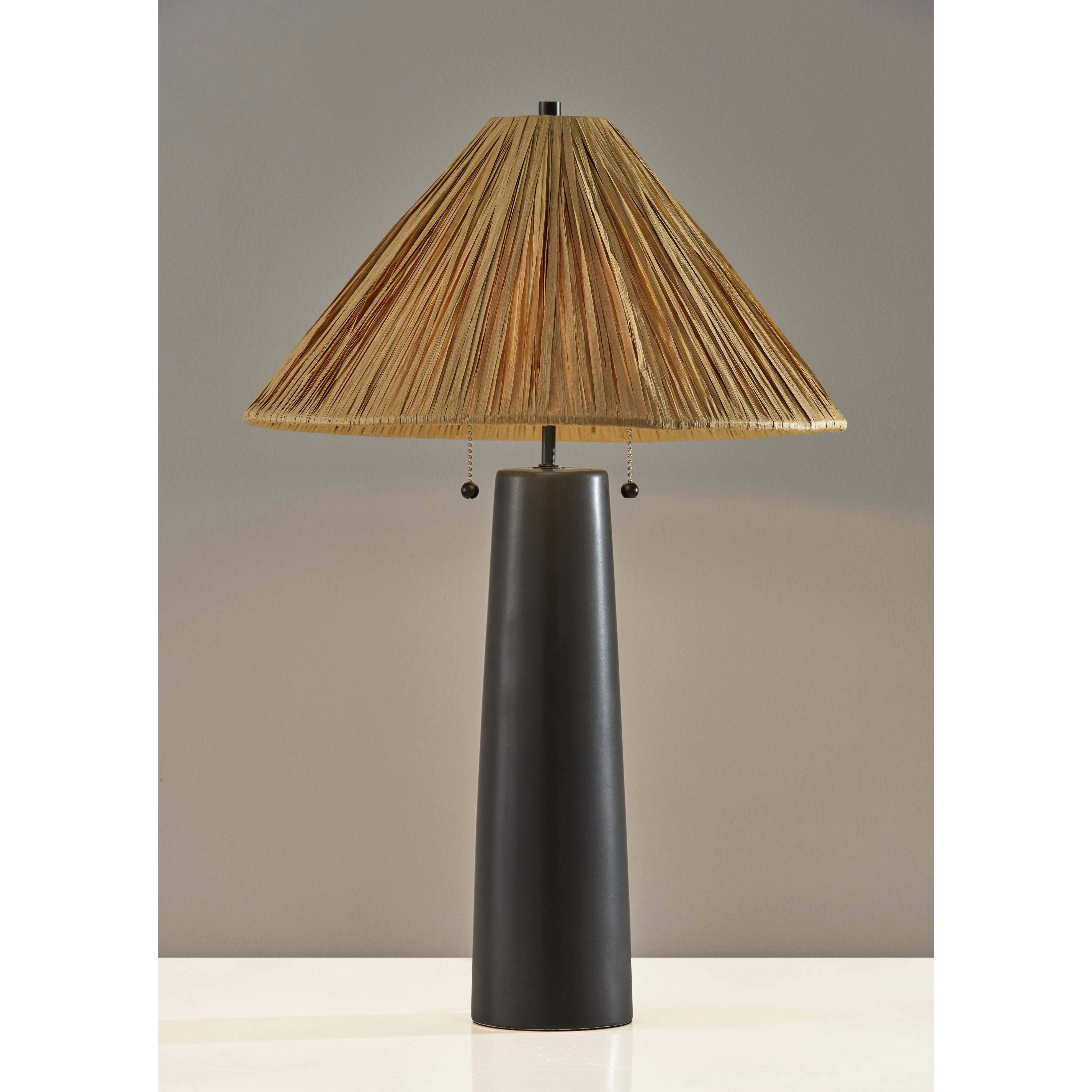 Waylon 24.25 inch 40.00 watt Black Table Lamp Portable Light
