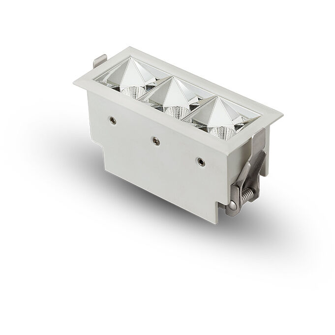 RUBIK Series White Recessed Downlight
