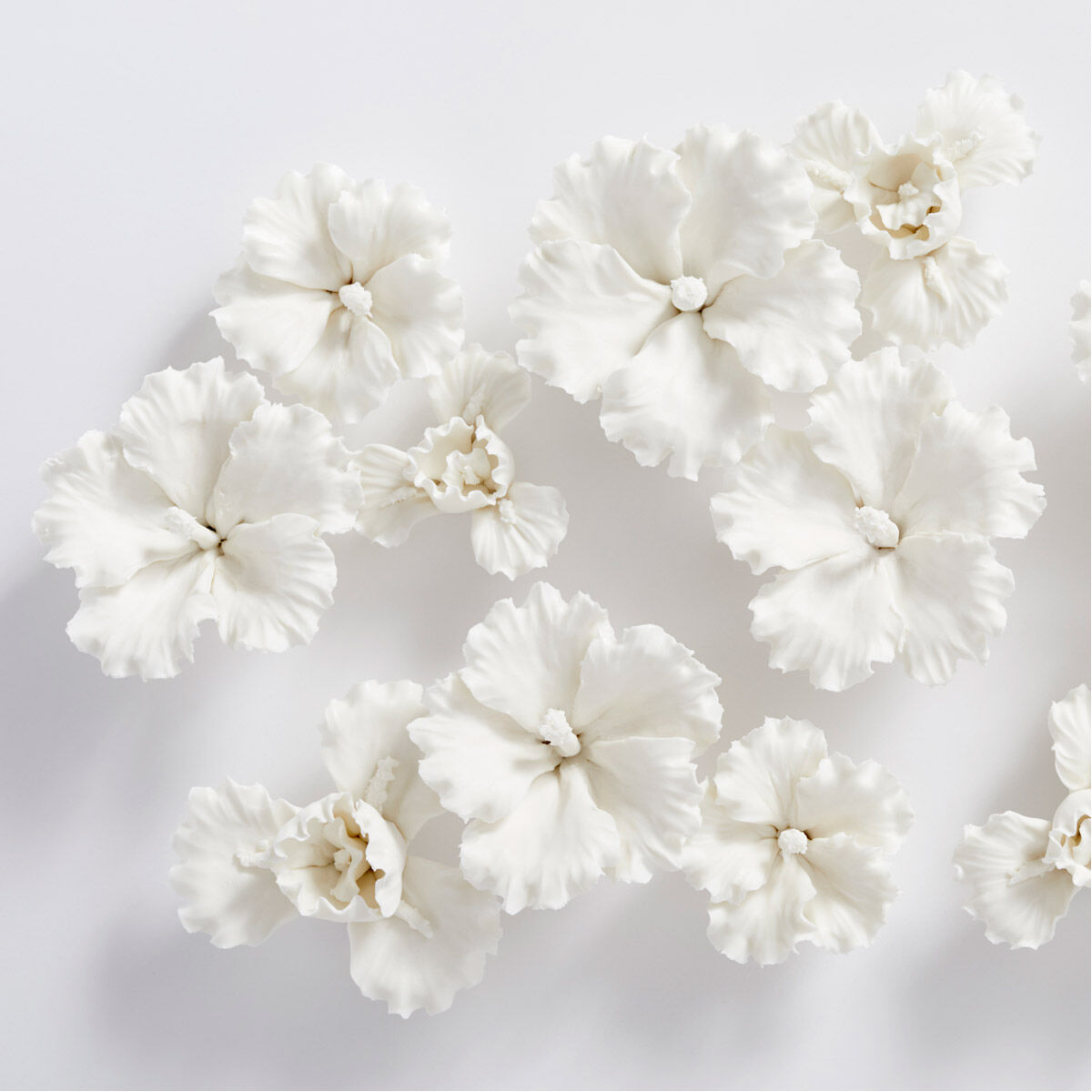 Primrose White Wall Decor, Small