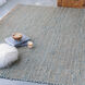 Jute 96 X 60 inch Petrol Rug, Rectangle
