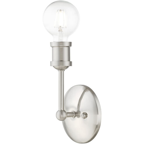 Lansdale 1 Light 5 inch Brushed Nickel Vanity Sconce Wall Light