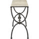 Agora 49 inch Rustic Bronze and Polished Console Table