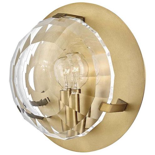 Nala Sconce Wall Light in Heritage Brass
