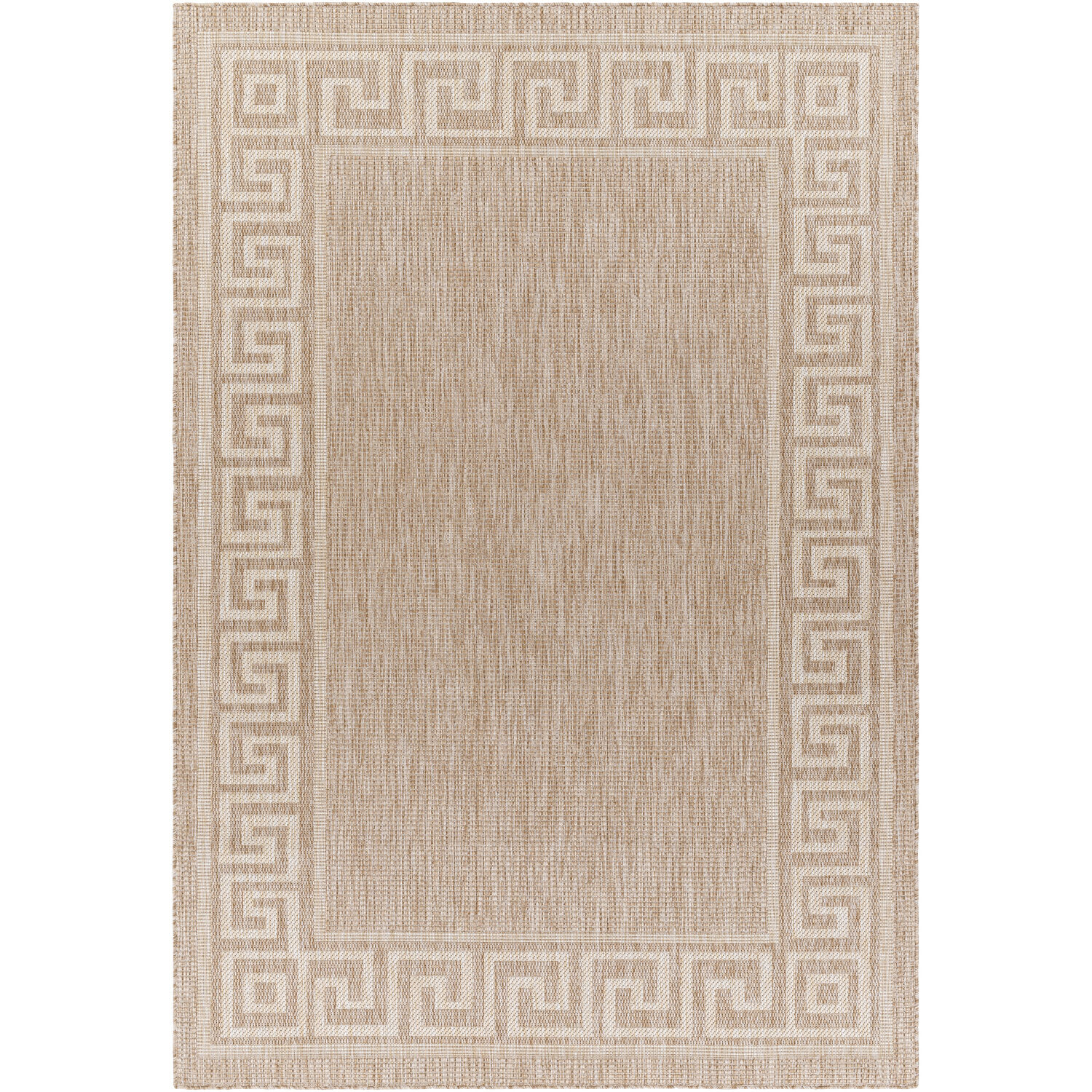 Tuareg 84 X 63 inch Taupe Outdoor Rug, Rectangle