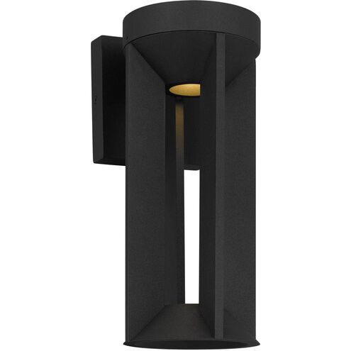 Aura LED 12.13 inch Sand Black Wall Sconce