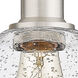 Ballston Cindyrella 1 Light 8 inch Brushed Satin Nickel Sconce Wall Light