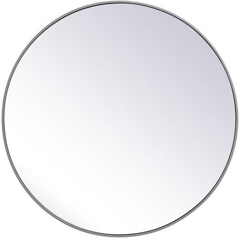 Eternity 36 X 36 inch Grey Wall Mirror