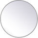 Eternity 36 X 36 inch Grey Wall Mirror