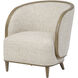 Hayworth Harvest Oak with Sand Accent Chair