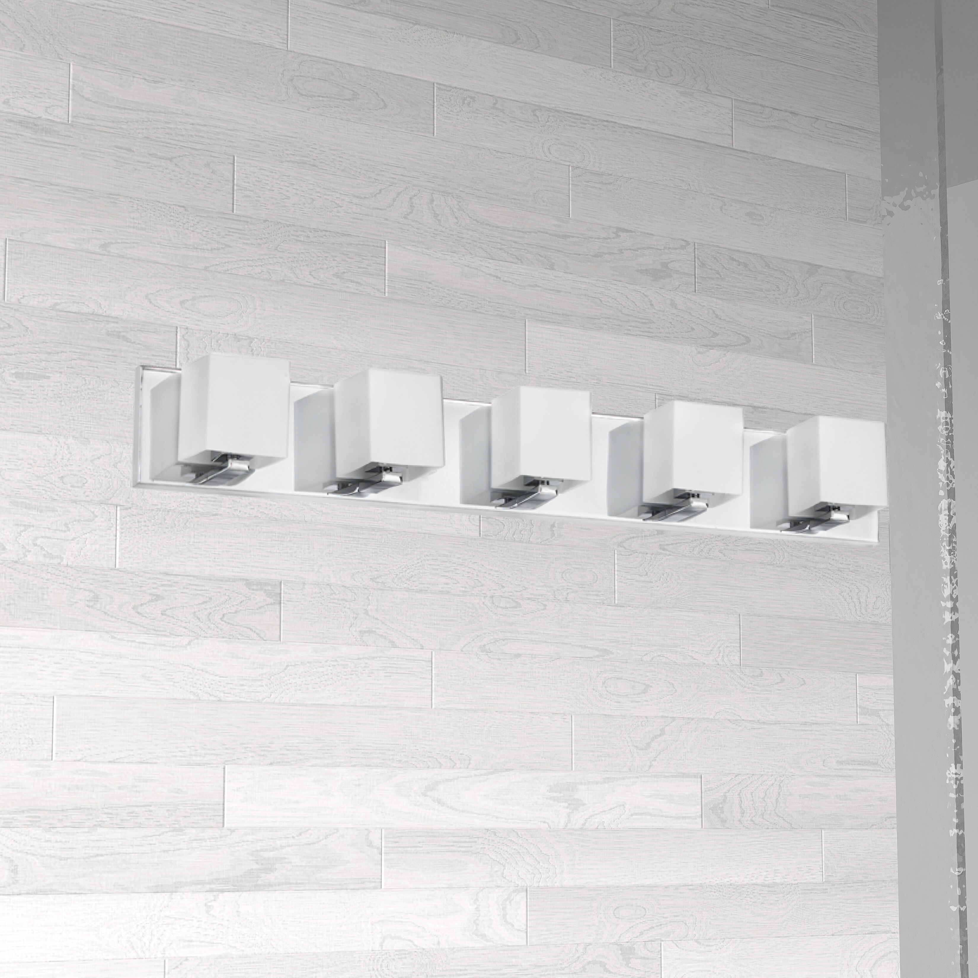 Verona LED 29.5 inch Polished Chrome Vanity Light Wall Light