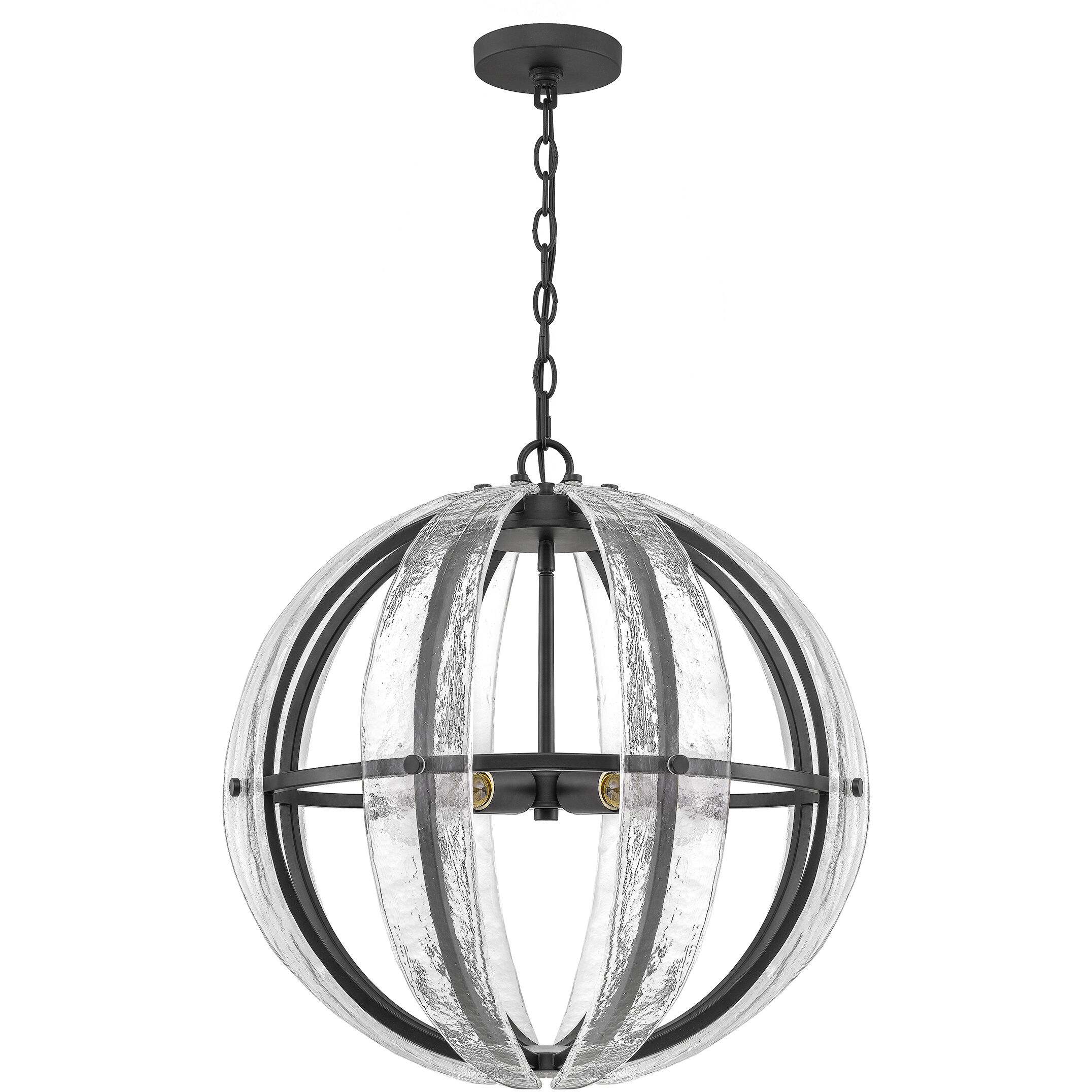 Dre 4 Light 22 inch Matte Black Pendant Ceiling Light