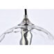 Cashel 1 Light 10 inch Chrome Pendant Ceiling Light