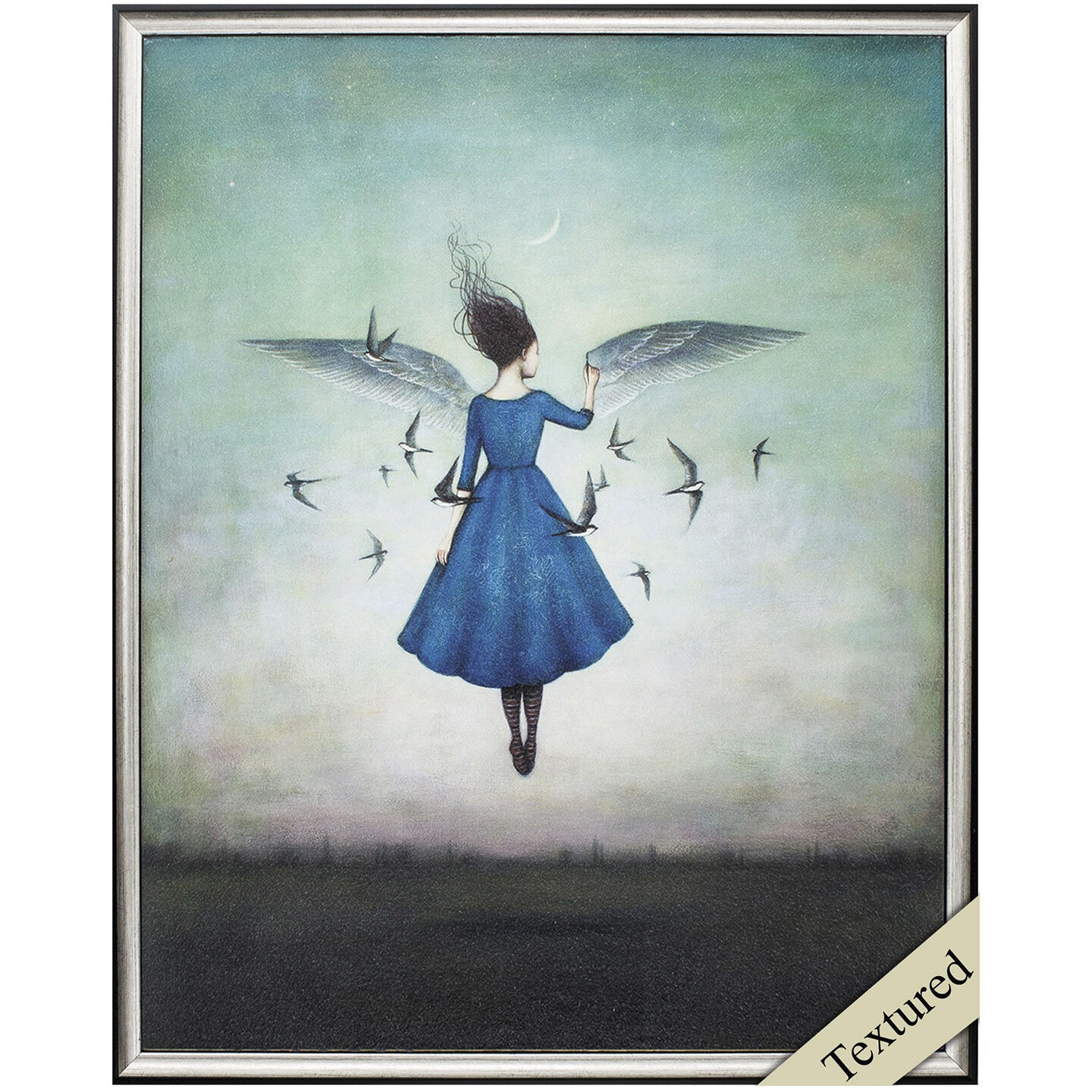 Florals 29 X 23 inch Non-Glass Framed Art, Propac