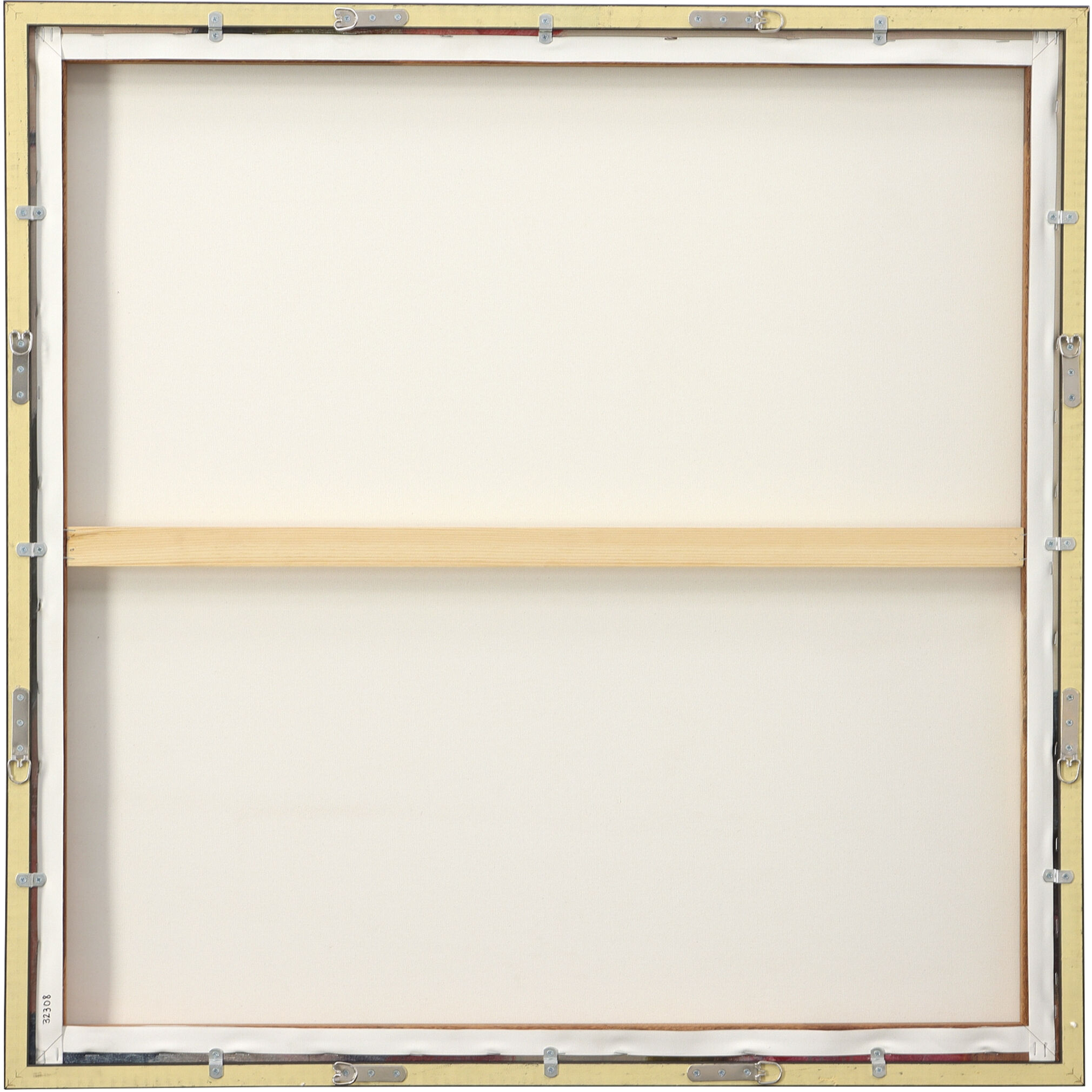 Geranium And Ginger 41.38 X 41.38 inch Abstract Art