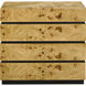 Bromo Natural Burl with Black Chest, Large