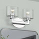 Bernardino 2 Light 16 inch Polished Chrome Vanity Wall Sconce Wall Light