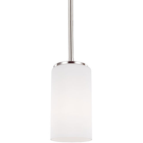 Alturas 1 Light 3.5 inch Brushed Nickel Pendant Ceiling Light