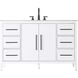 Millie 54 X 35 inch White Bathroom Vanity Cabinet