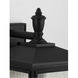 Cardiff 1 Light 17 inch Textured Black Outdoor Wall Lantern, with DURASHIELD, Medium