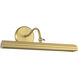 Alora Mood Dottie 20.00 watt 18 inch Brushed Gold Wall/Picture Light Wall Light