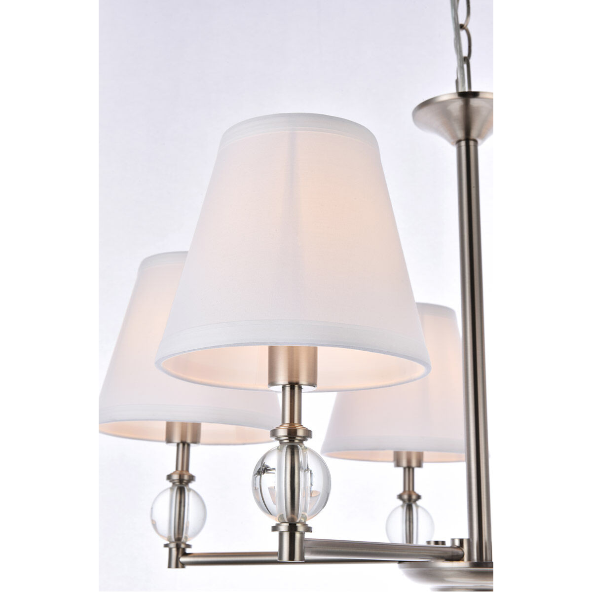 Bethany 5 Light 27.5 inch Stain Nickel Pendant Ceiling Light in Satin Nickel