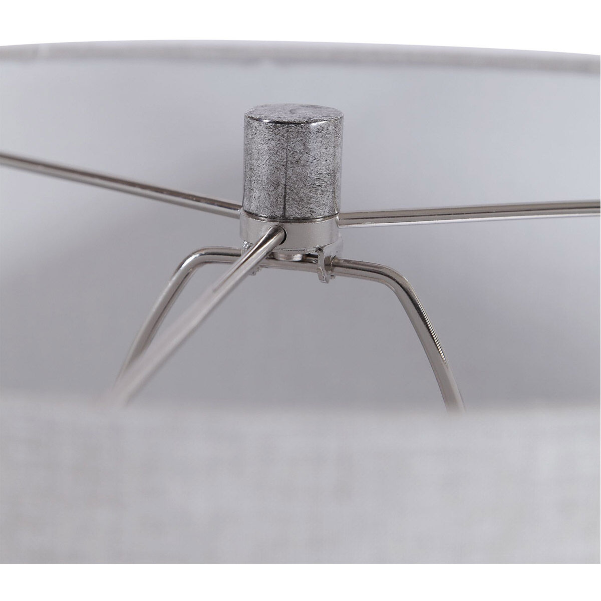 Mikkel 22 inch 150 watt Charcoal Table Lamp Portable Light