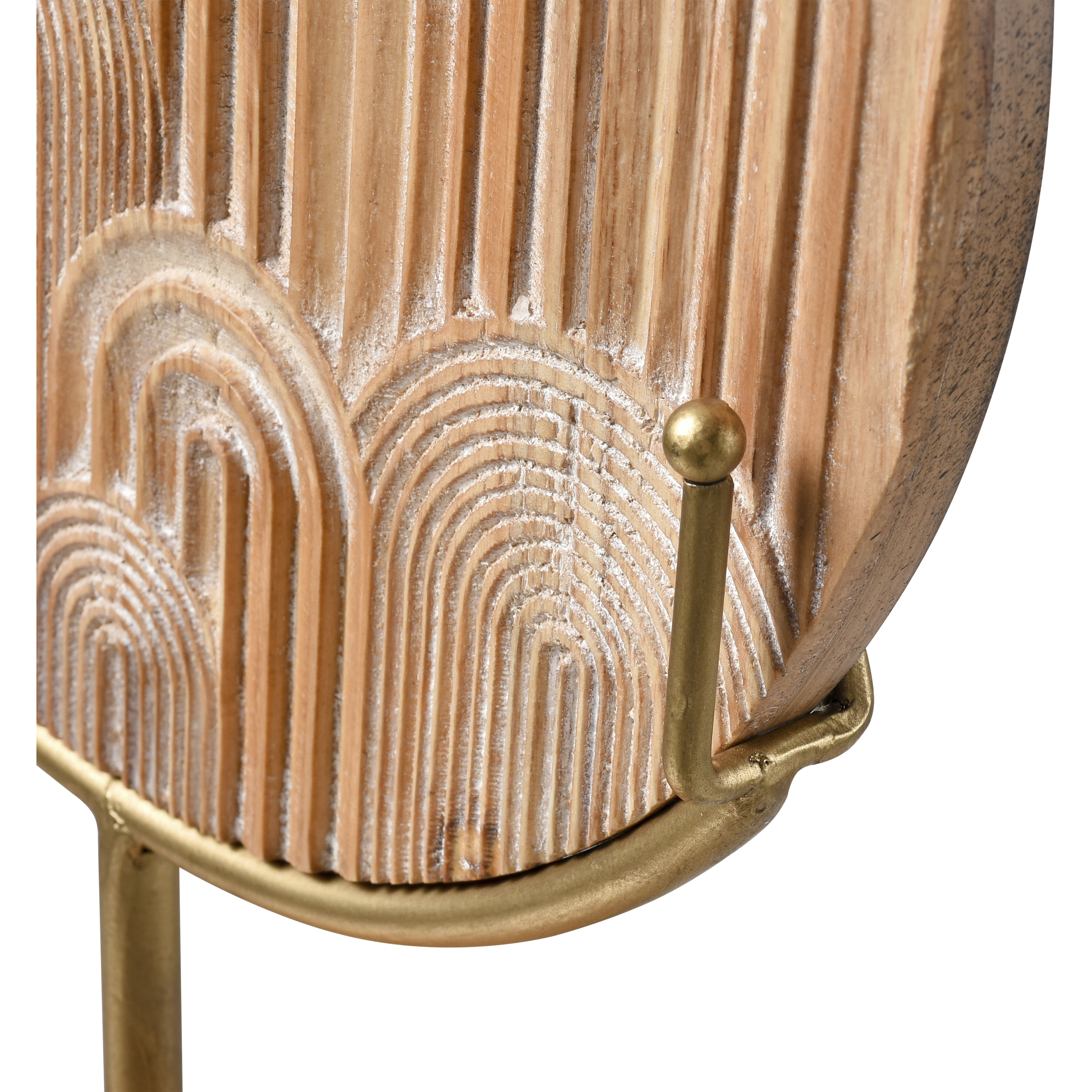 Lambert Natural with Gold Carved Object