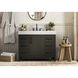 Nathan 42 X 34 inch Mocha Brown Bathroom Vanity Cabinet in Included