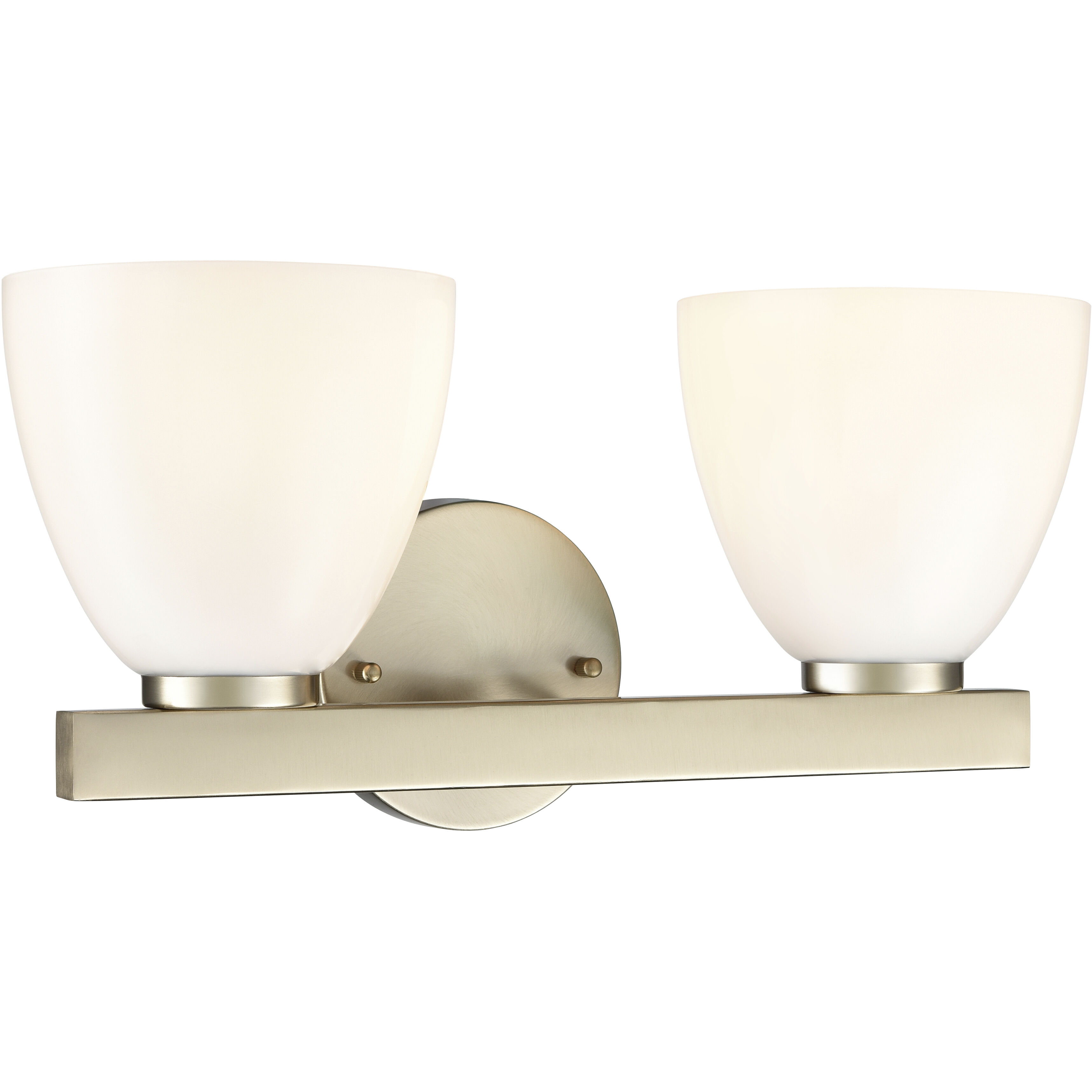 Apria 2 Light 15.75 inch Modern Gold Bathroom Vanity Light Wall Light