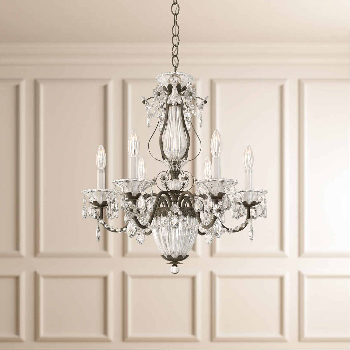 Bagatelle 7 Light 21 inch Heirloom Bronze Chandelier Ceiling Light in Bagatelle Spectra