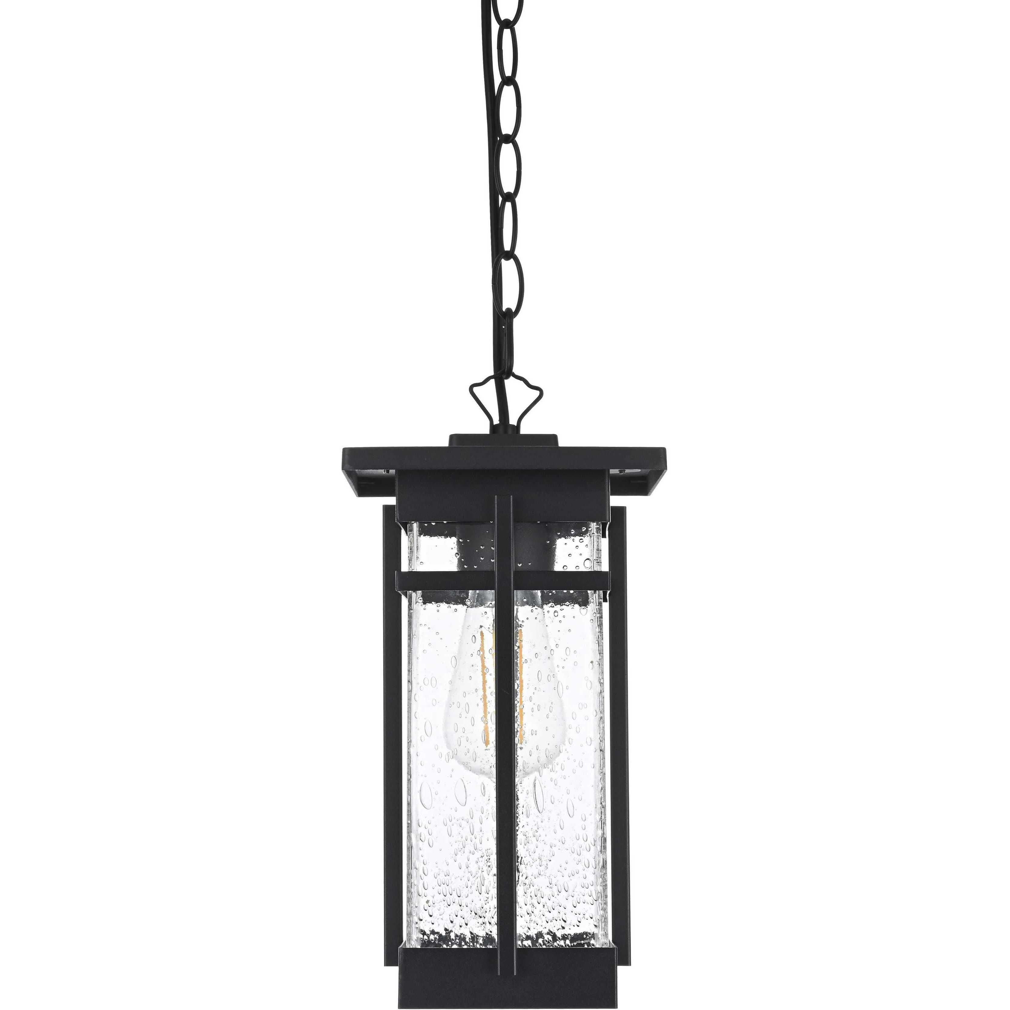 Livingston 1 Light 6.5 inch Black Outdoor Pendant