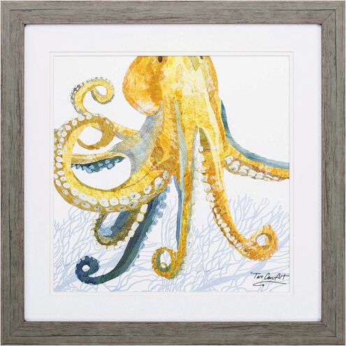 Waterside Collection Yellow Framed Art