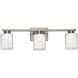 Saville LED 23.4 inch Brushed Nickel Bathroom Vanity Wall Light