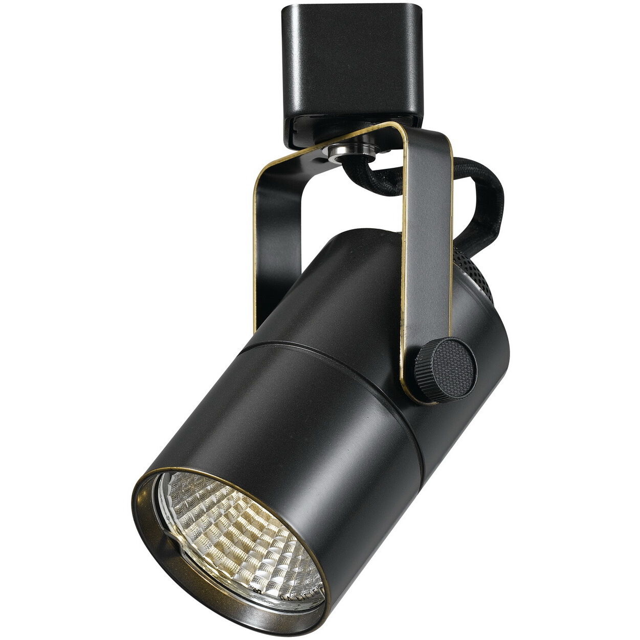 Signature 1 Light Dark Bronze Track Head Ceiling Light, Adjustable